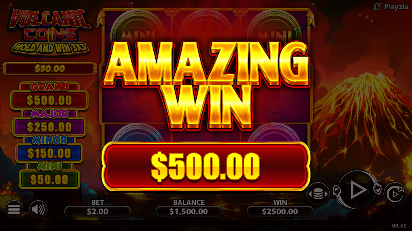 Coin Volcano Builds Bonus Anticipation with Its Sticky Coin Feature